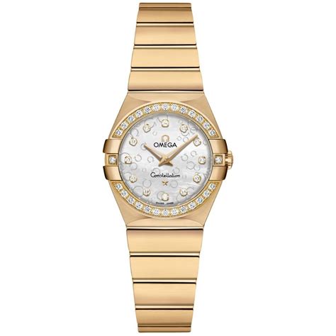 omega watches yellow|omega gold watches for women.